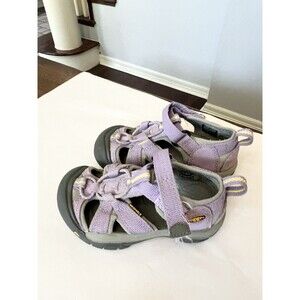 KEEN YOUTH GIRLS WATERPROOF SPORT SANDALS SHOES size 9 PURPLE LAVENDER CUTE